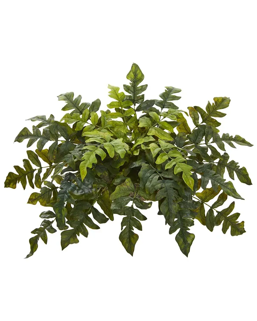 Holly Fern Artificial Ledge Plant - Green image