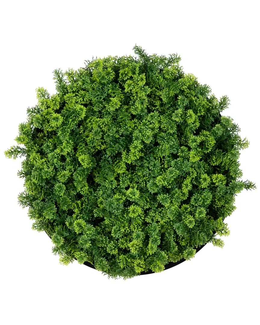 Irish Green Meadow Artificial Living Wall Panel - Green, Aluminum image