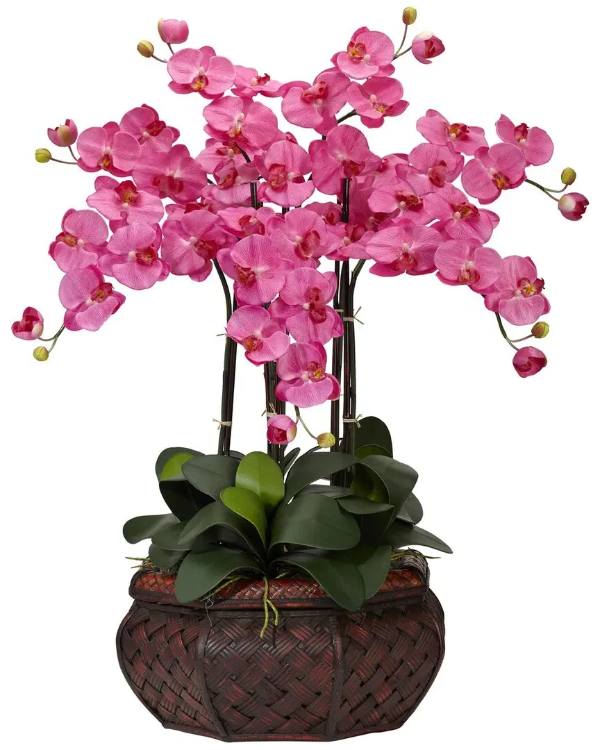 Large Phalaenopsis Silk Flower Arrangement - Pink
