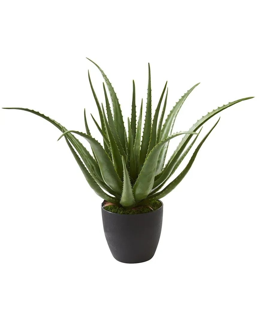 Nearly Natural Aloe Artificial Plant - Green image