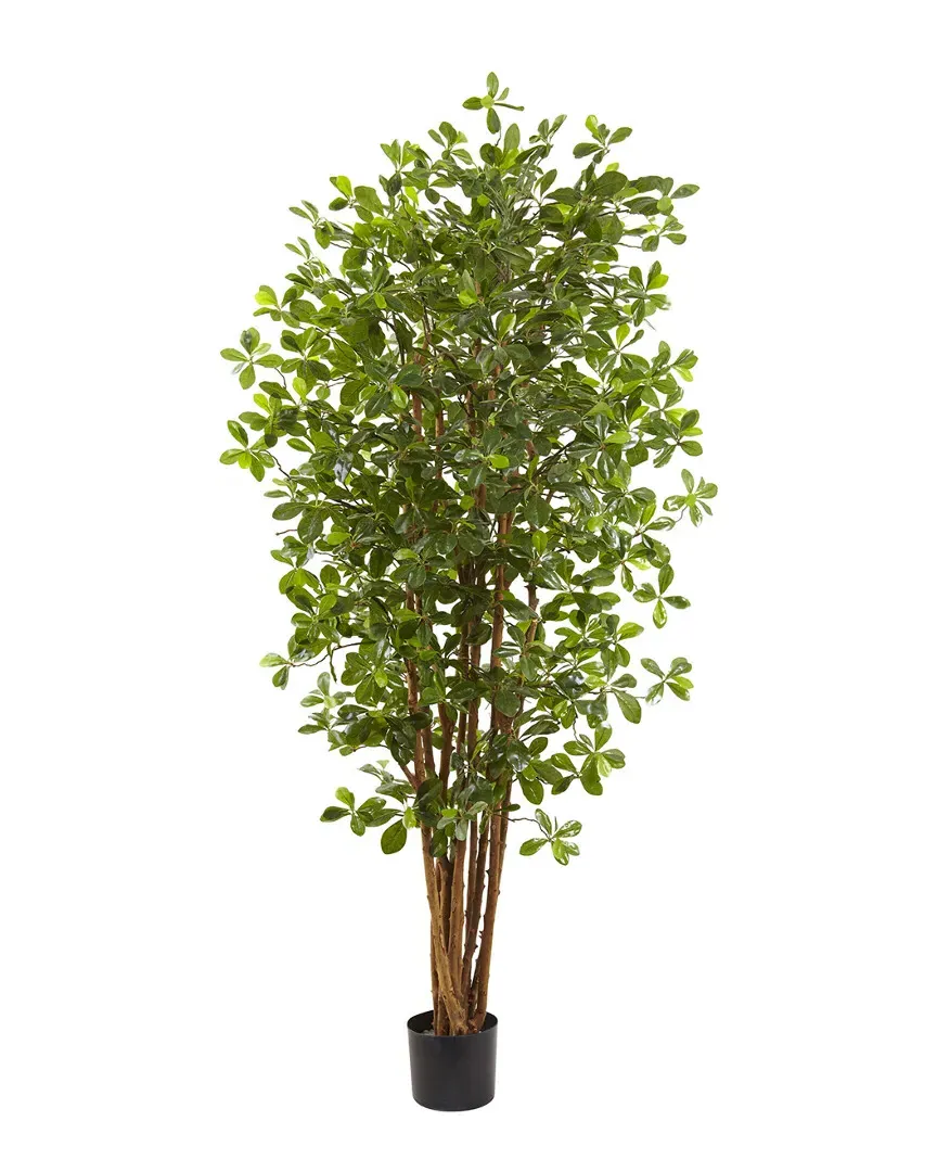 Nearly Natural Black Olive Silk Tree - Green image