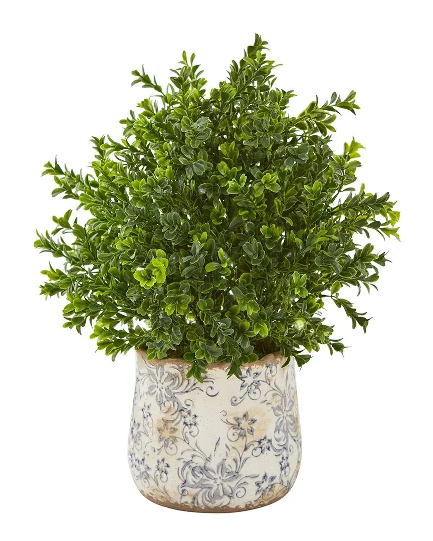 Sweet Grass Artificial Plant in Floral Vase - Green image