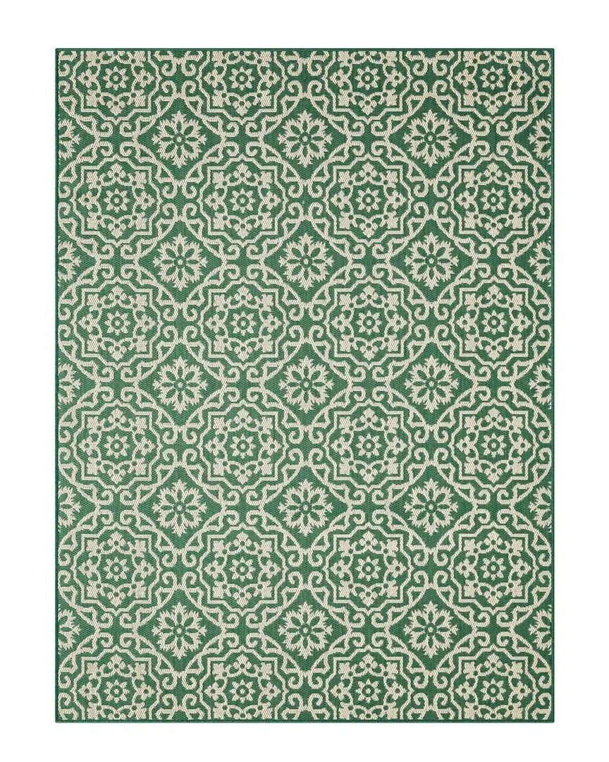 New York Patio Country Danica Indoor/Outdoor Rug - Green image