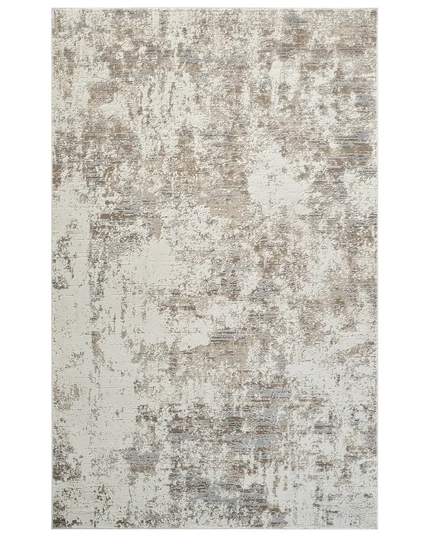 Pablo High-Low Area Rug - Beige, Polyester