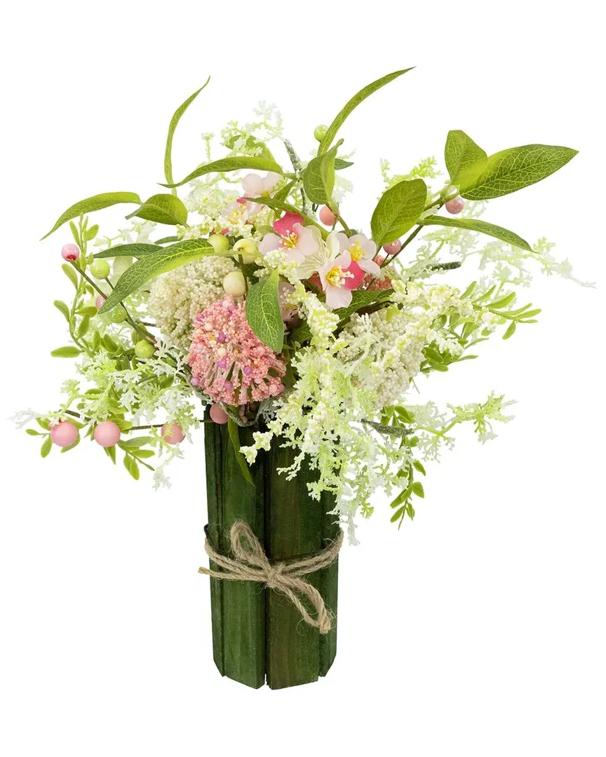 Hydrangea & Berry Floral Bouquet - Pink image