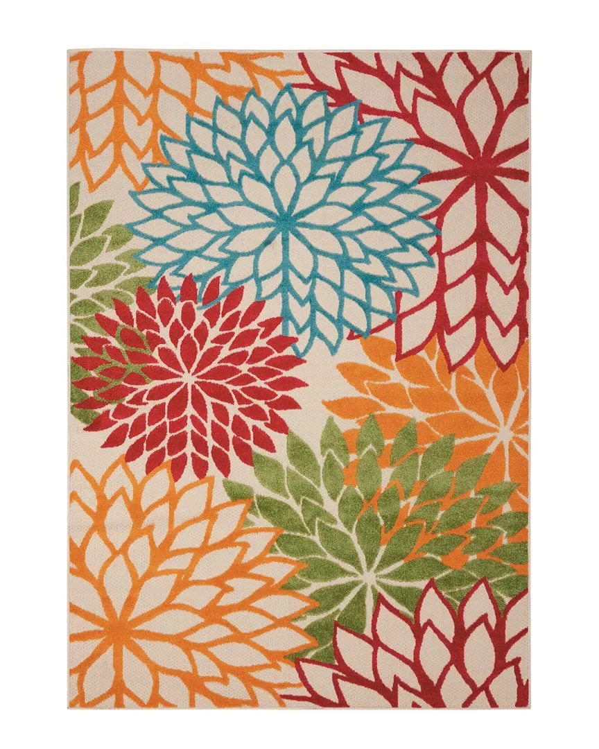 Aloha Indoor/Outdoor Rug - Green, Polypropylene image