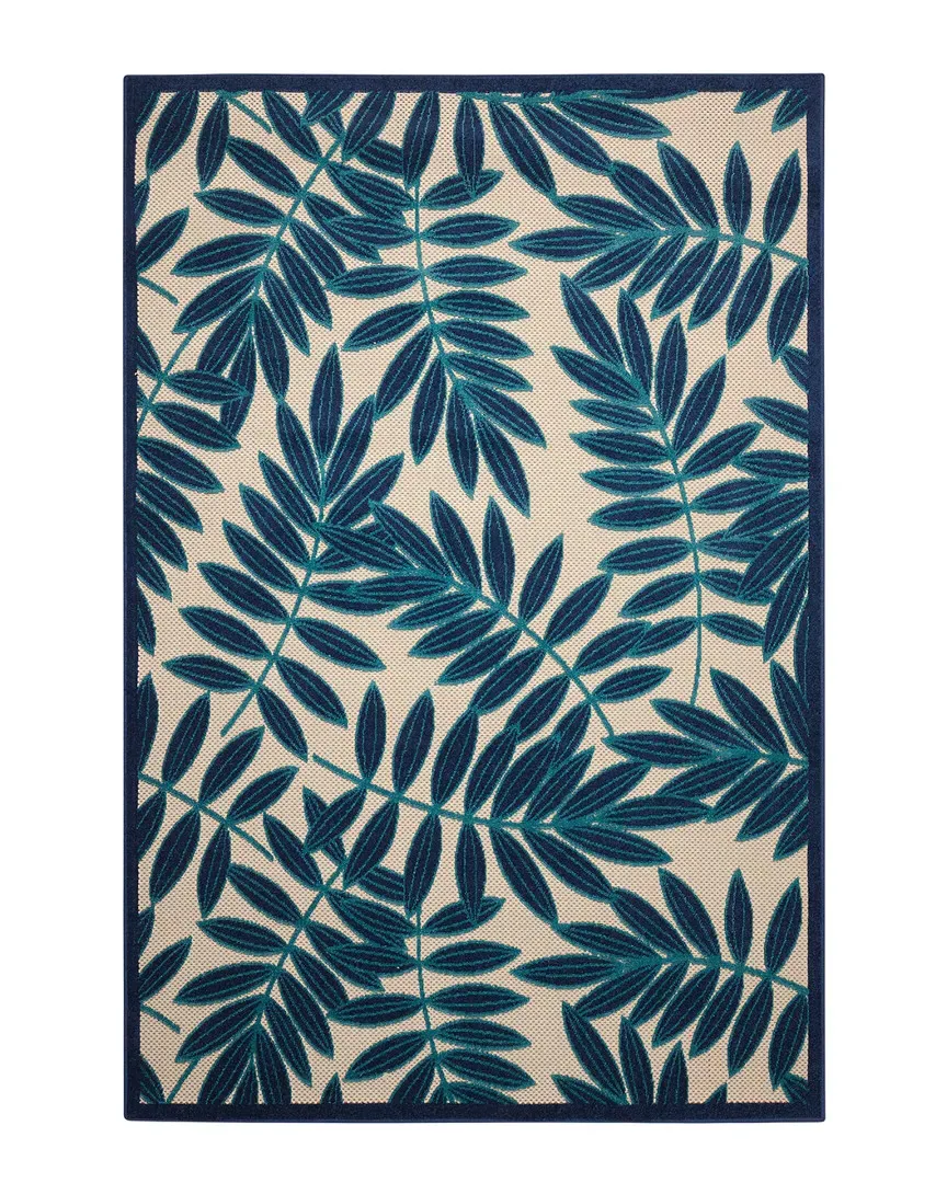 Aloha Indoor/Outdoor Rug - Navy, Polypropylene