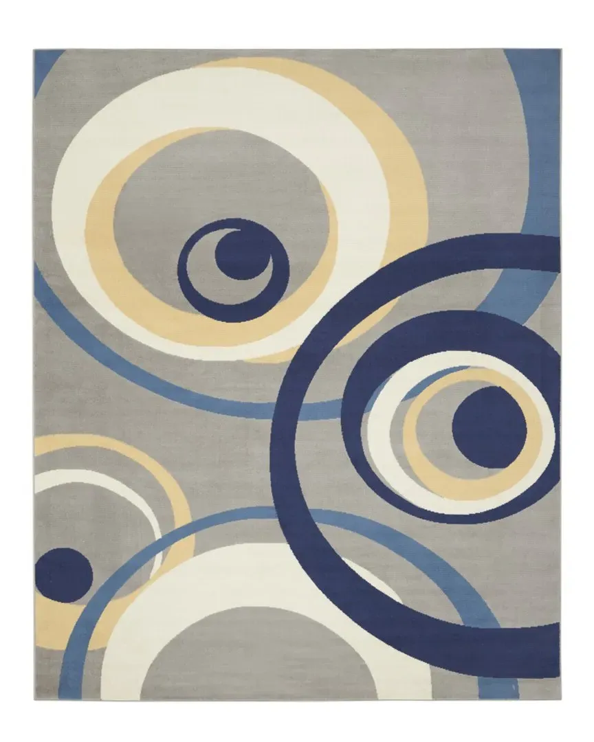 Grafix Area Rug - Grey, Polypropylene