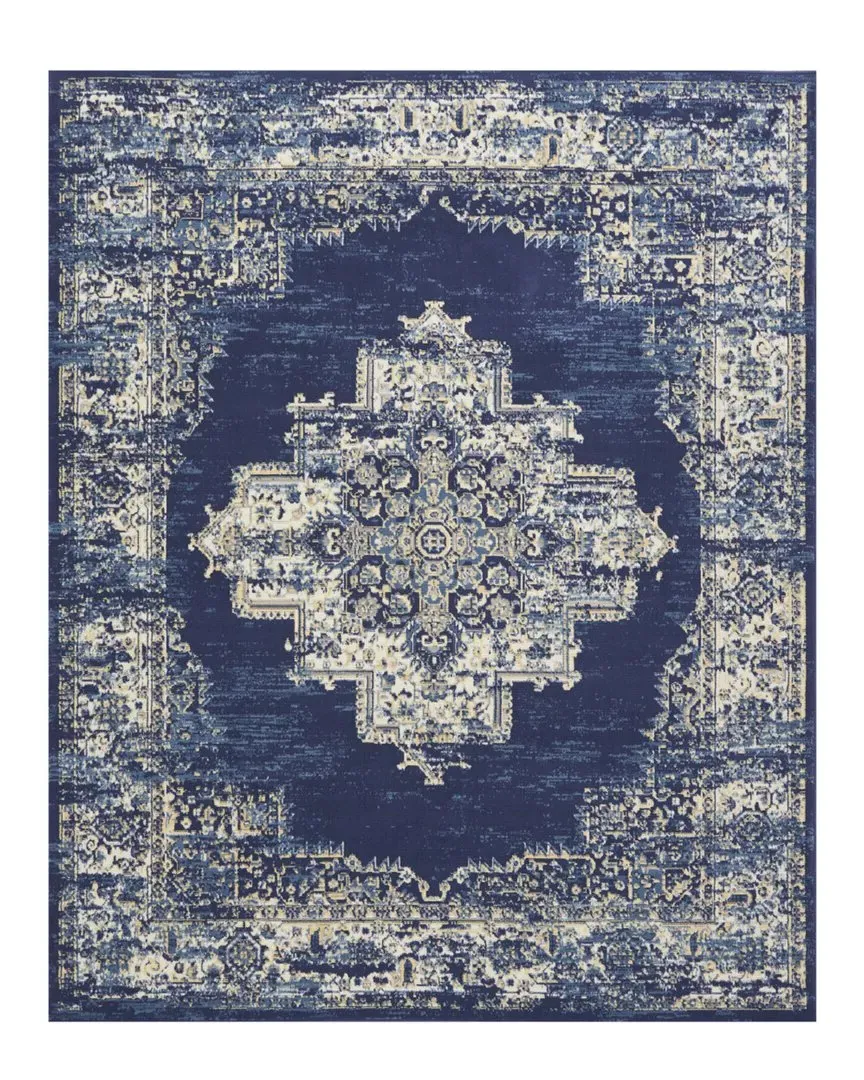 Grafix Area Rug - Navy, Polypropylene