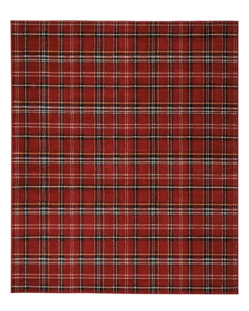 Grafix Area Rug - Red, Polypropylene