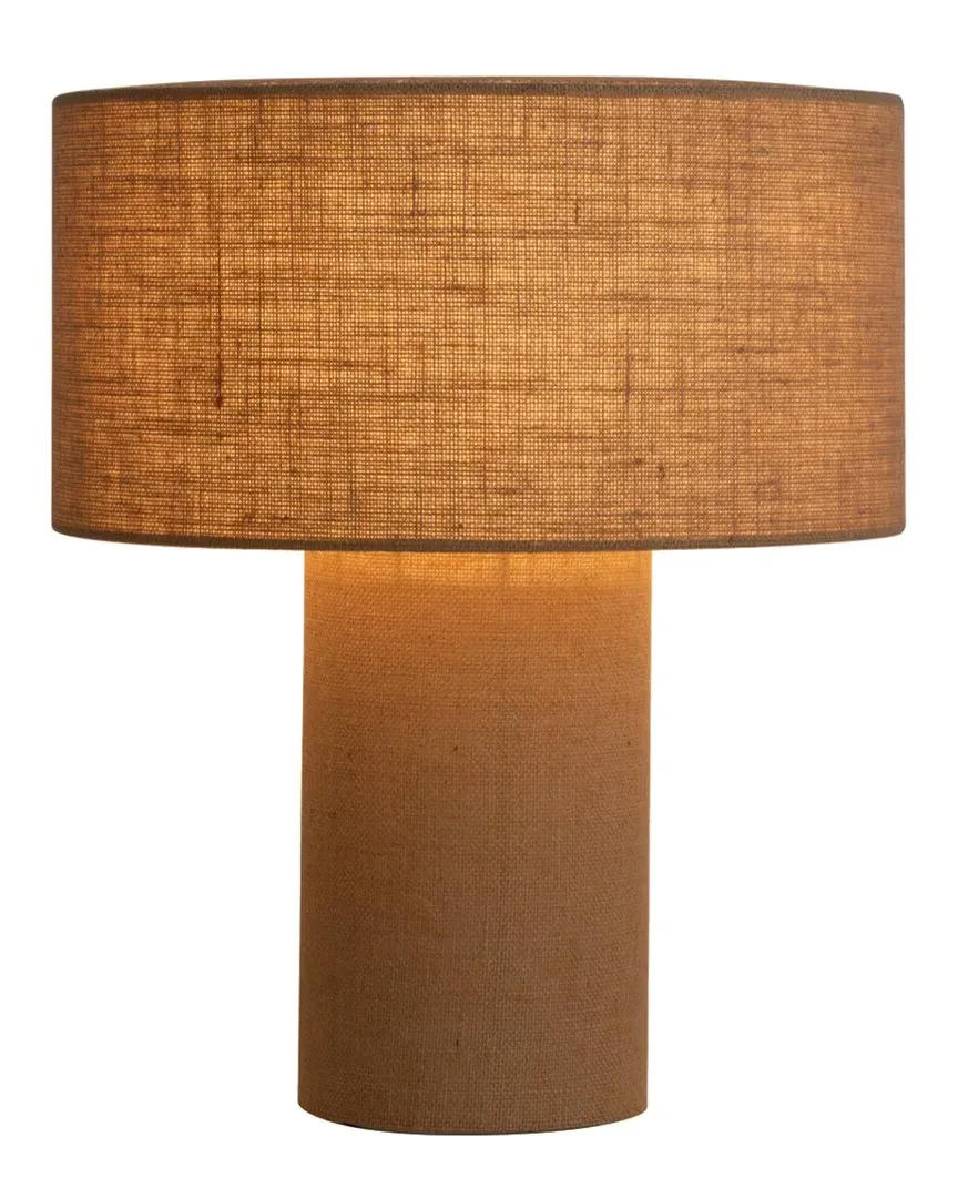 Moonlight Table Lamp with Dimmer - Beige, Burlap image