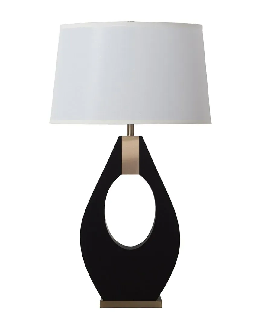 Pearson Table Lamp - Ebony, Weathered Brass image