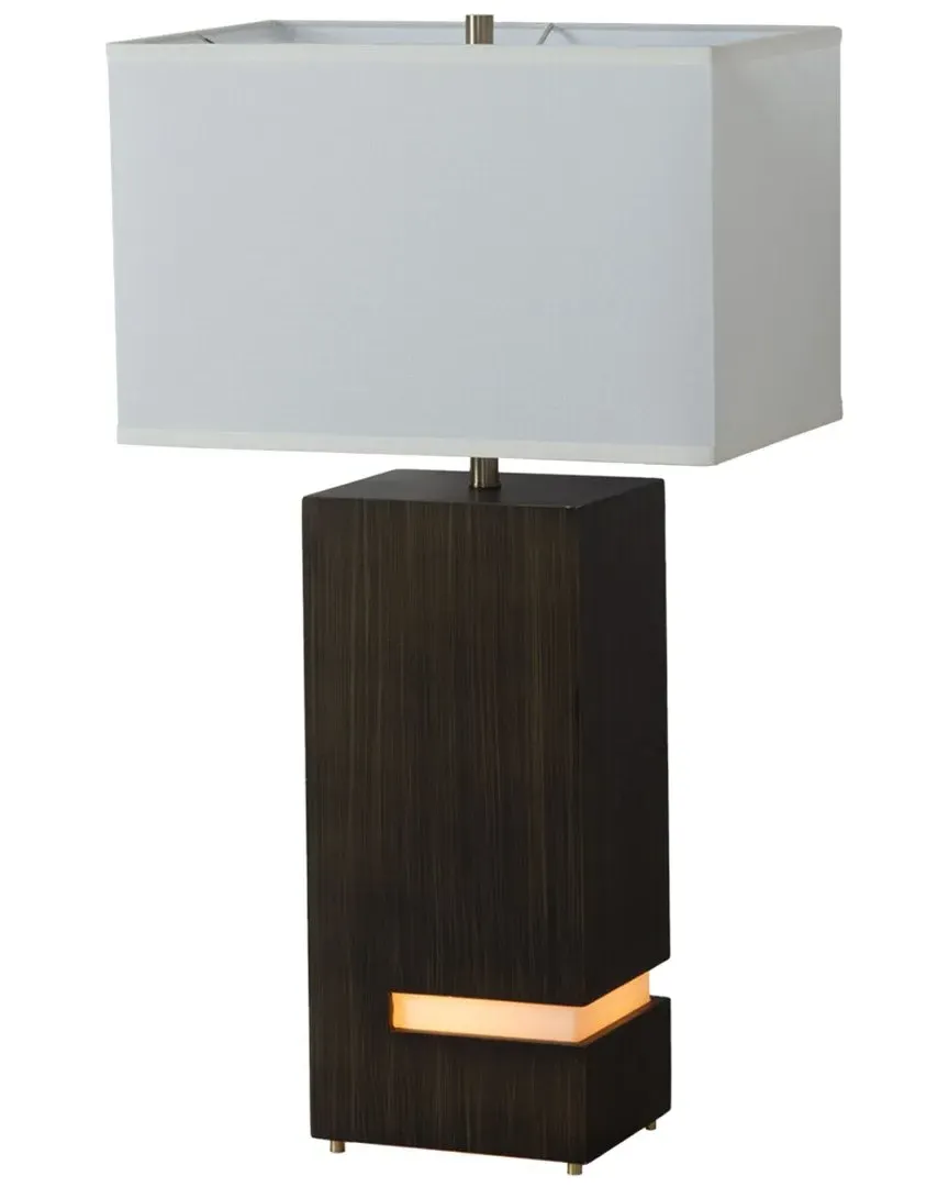 Zen Standing Table Lamp - Ebony, Wood image