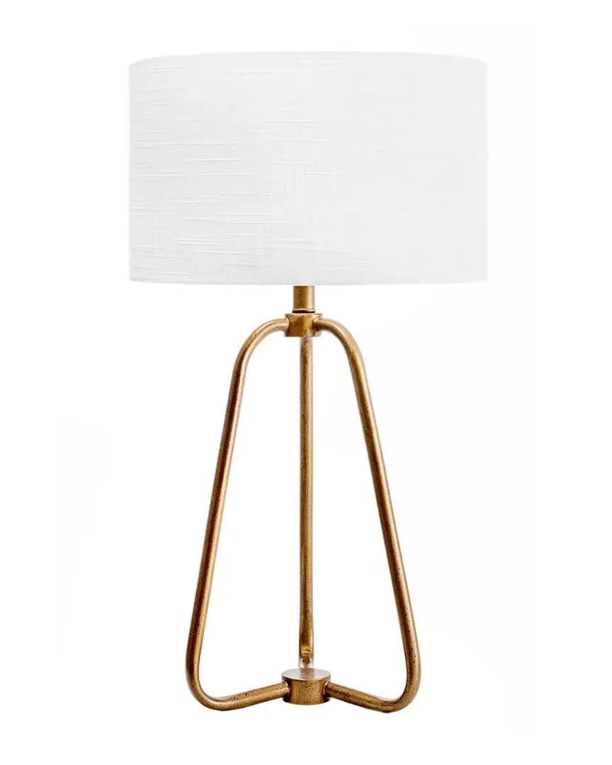 26in Tripod Table Lamp - Brass image