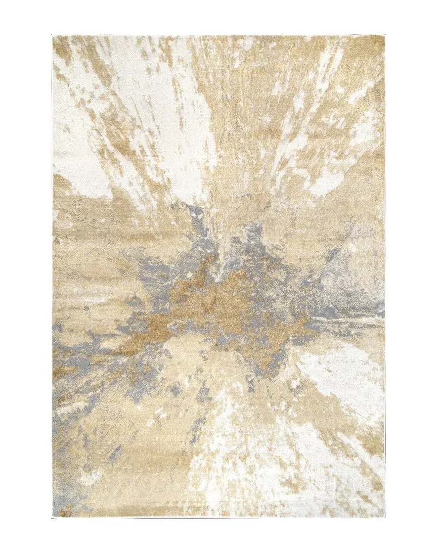 Abstract Cyn Rug - Gold image