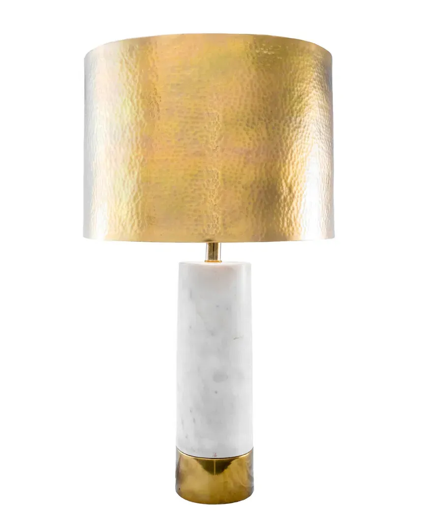 Alessia Table Lamp - Brass, Marble & Iron