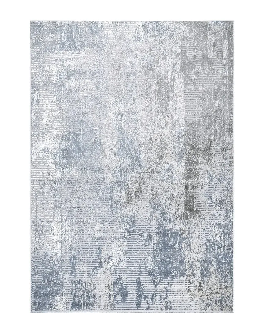Alice Abstract Waterfall Area Rug - Blue image