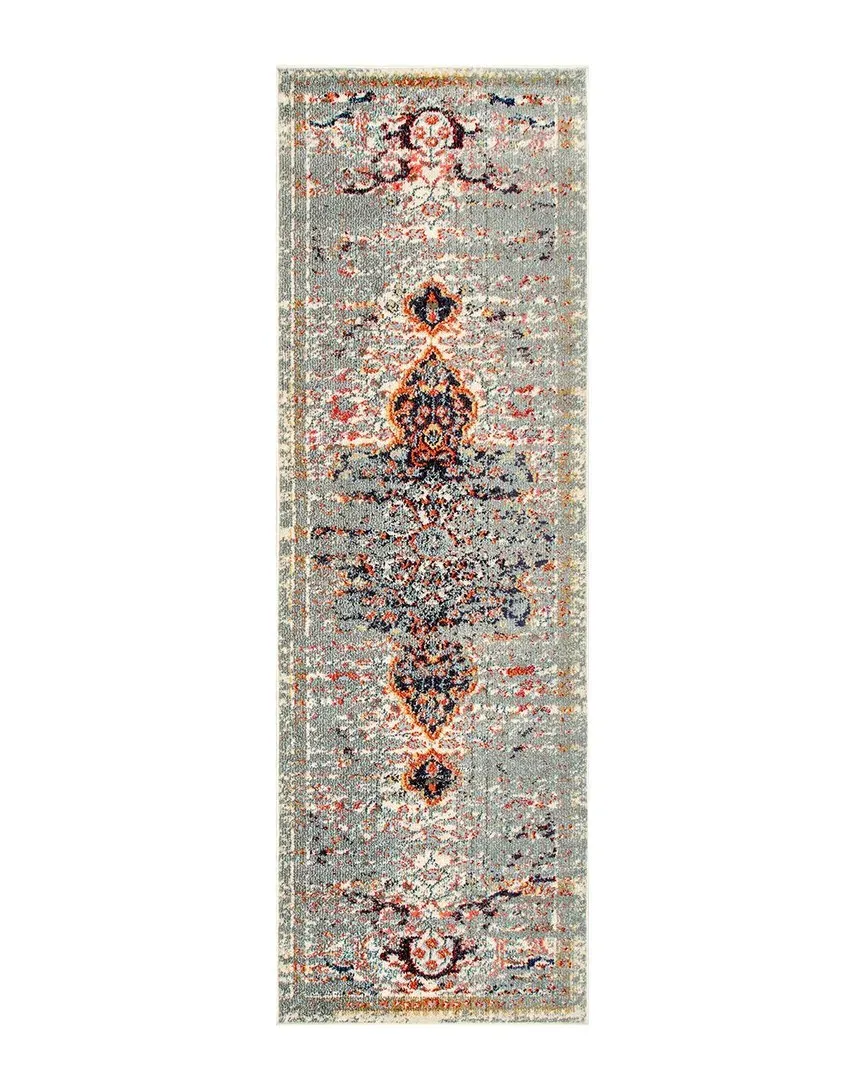 Distressed Persian Sarita Rug - Grey, Polypropylene image