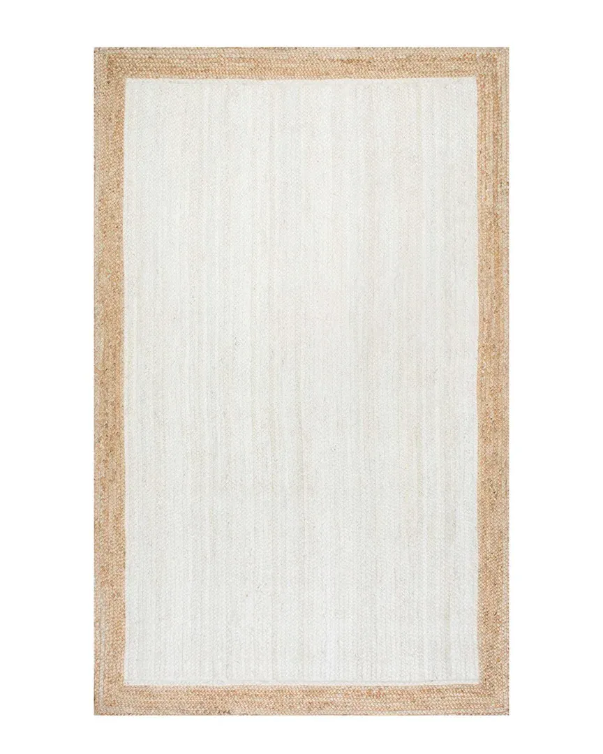 Eleonora Jute Rug - White