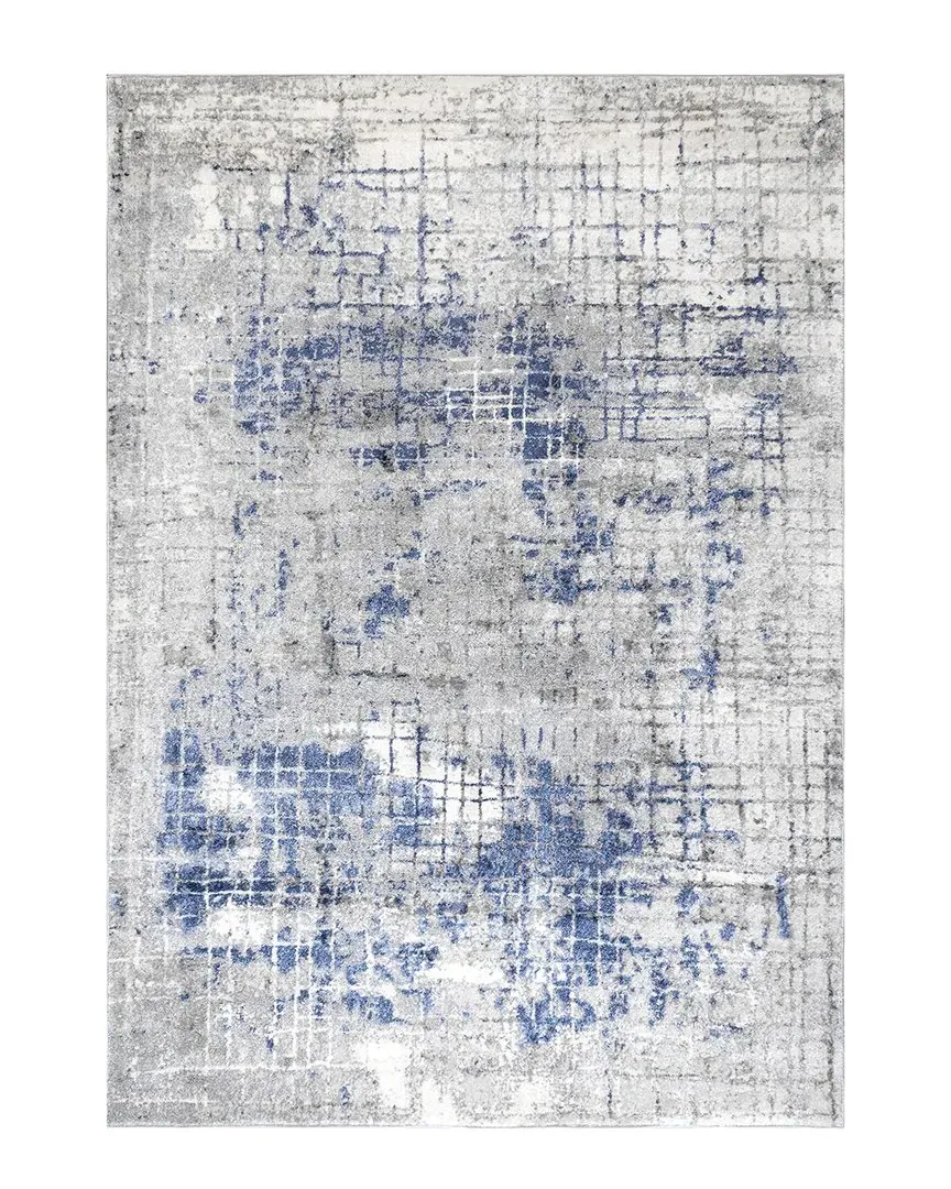 Georgie Abstract Grid Rug - Multi, Polypropylene image