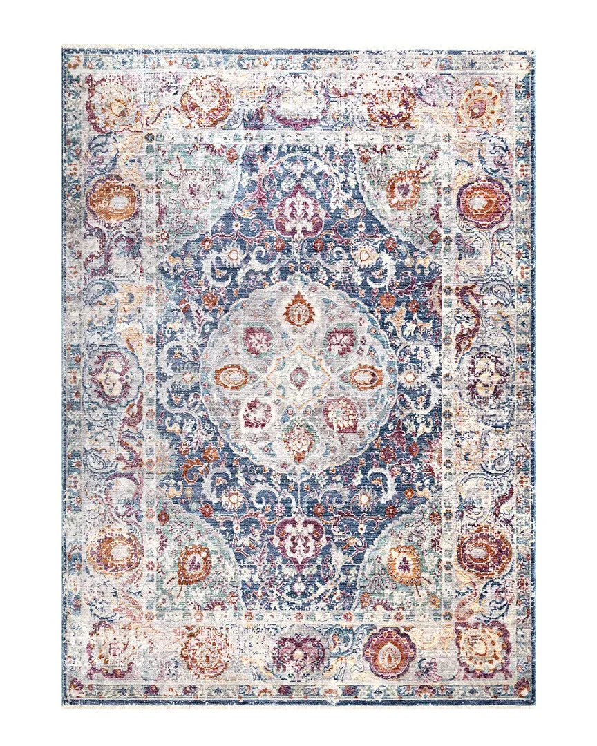 Glynn Rug - Navy, Viscose