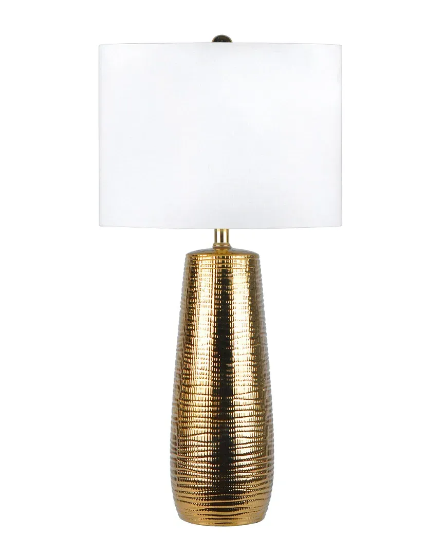 Grace 26in Table Lamp - Gold, Ceramic