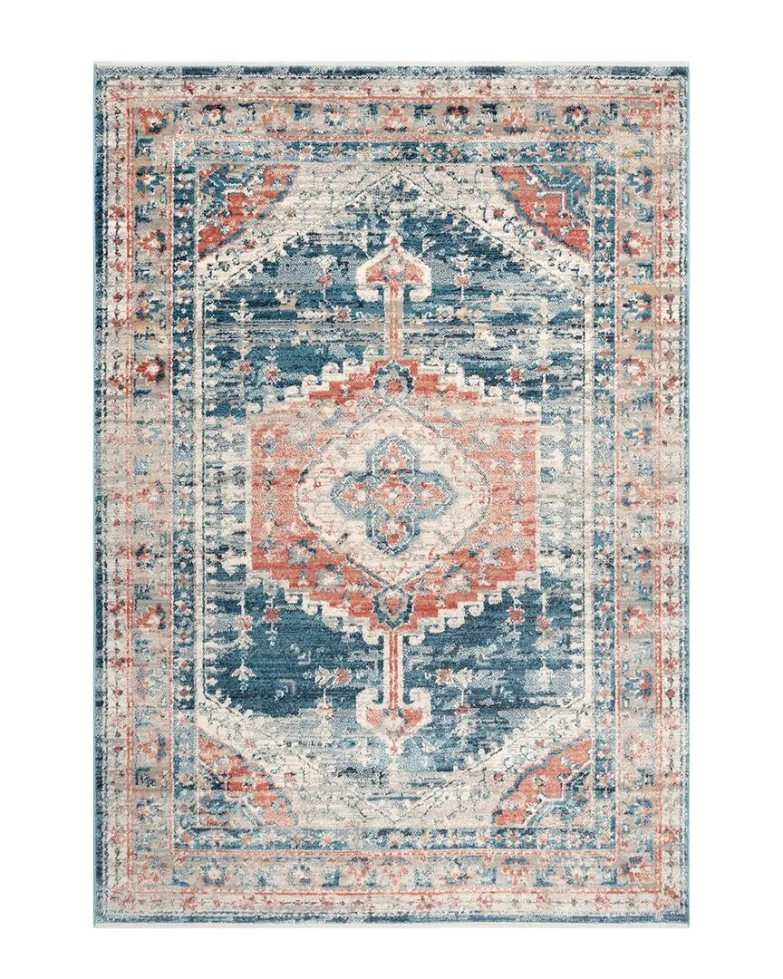 Harley Barbed Mast Medallion Rug - Multi, Polypropylene