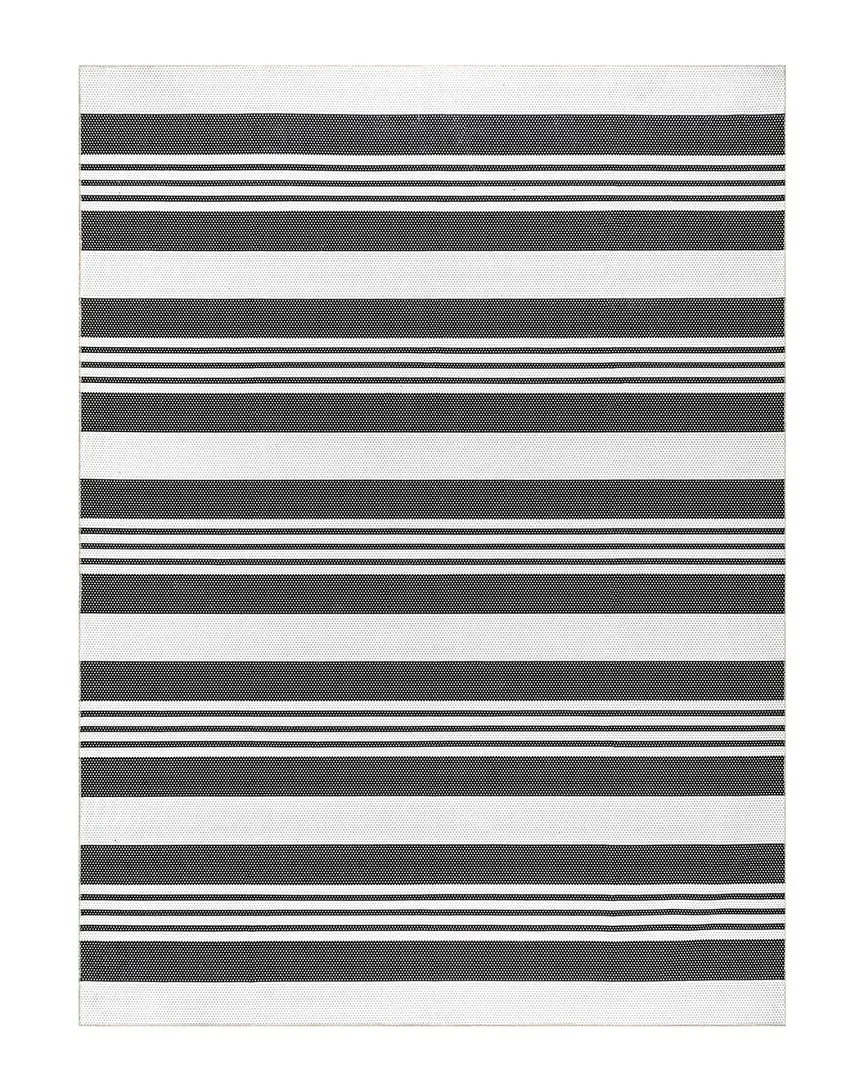 Lena Striped Washable Rug - Multi, Polyester image