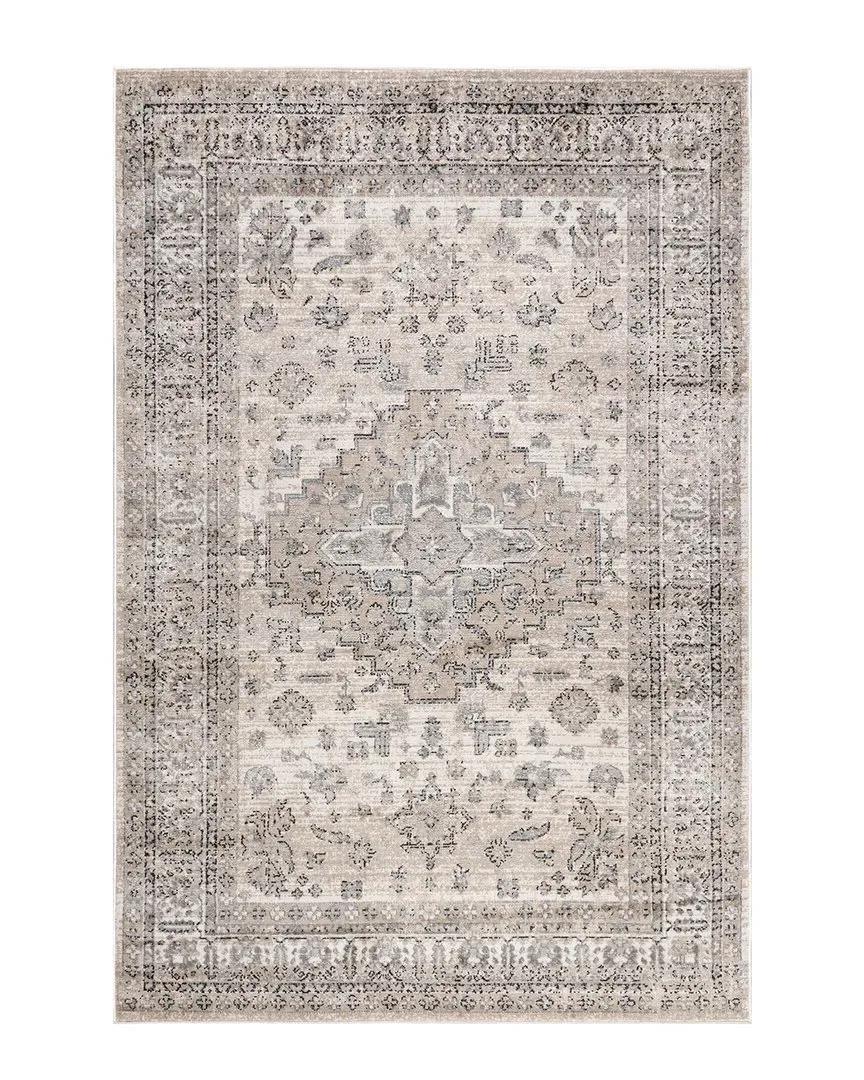 Lillith Medallion Rug - Beige, Polypropylene image
