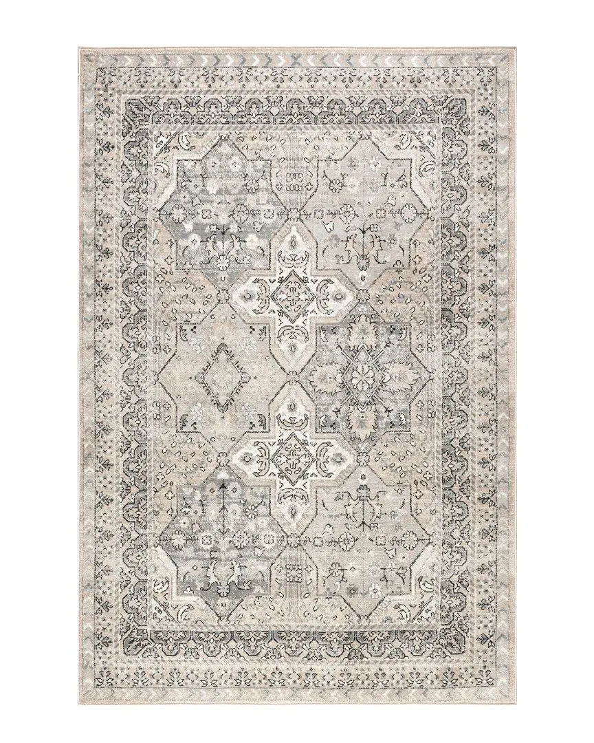 Lilyanna Medallion Rug - Grey, Polypropylene