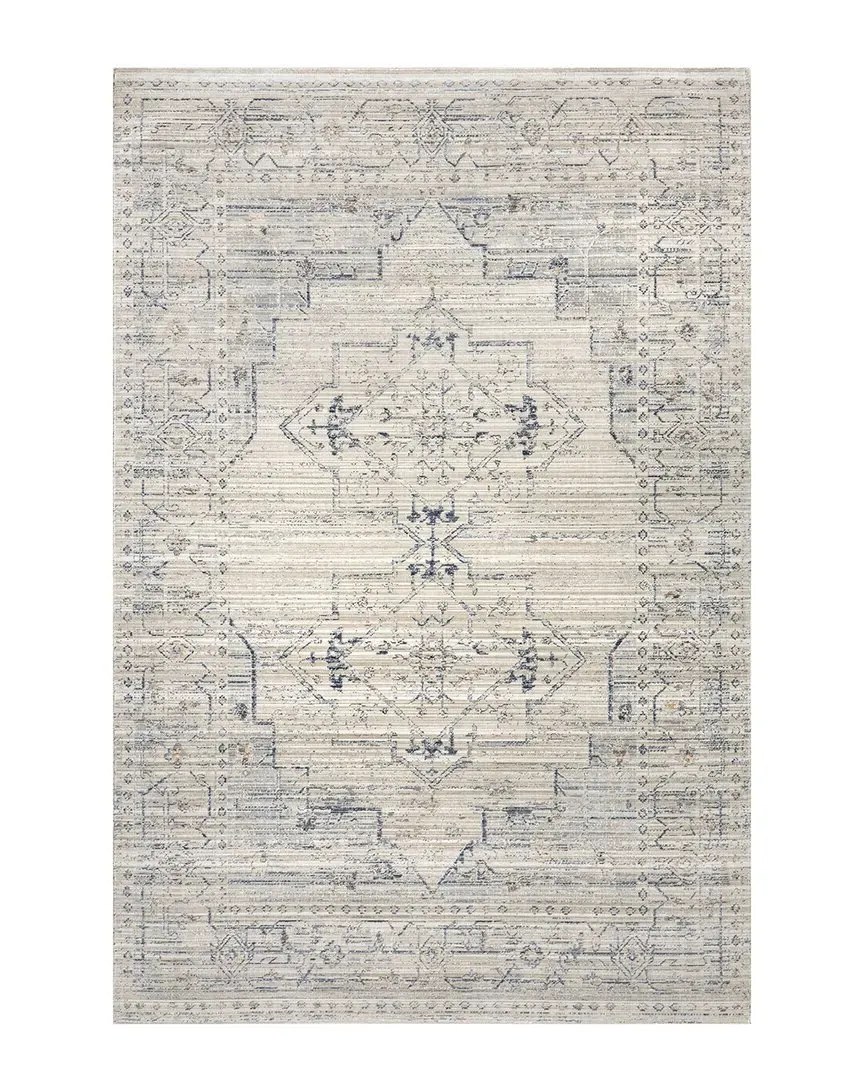 Lolita Faded Machine Washable Indoor/Outdoor Area Rug - Beige