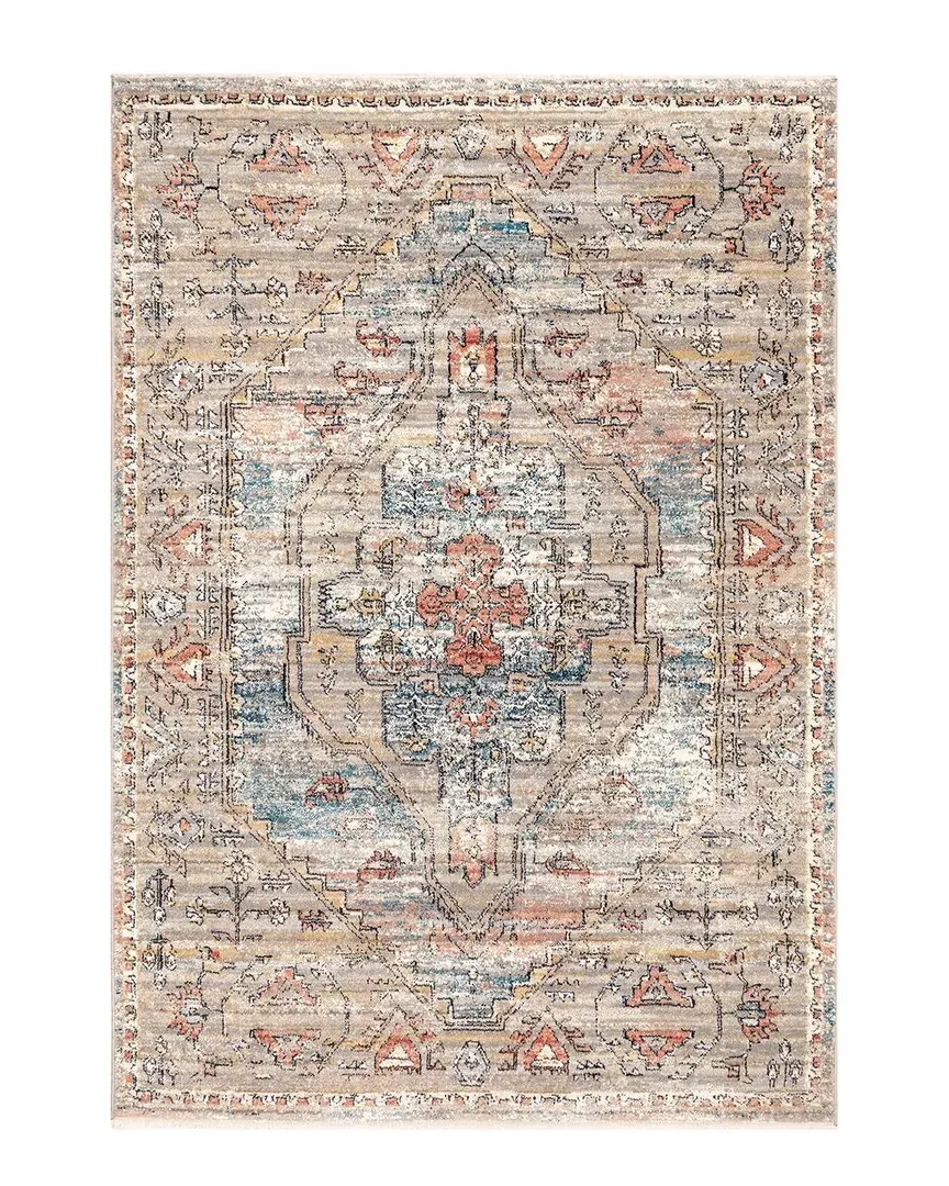 Marley Cardinal Cartouche Rug - Multi, Polypropylene image