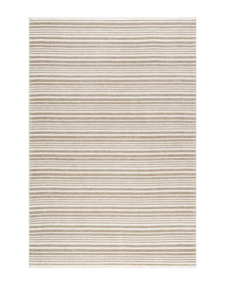 Millicent SuperiorWash Striped Machine Washable Rug - Taupe image