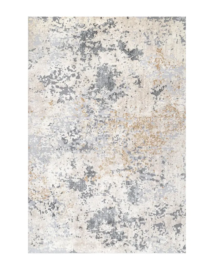 Motto Abstract Rug - Beige image