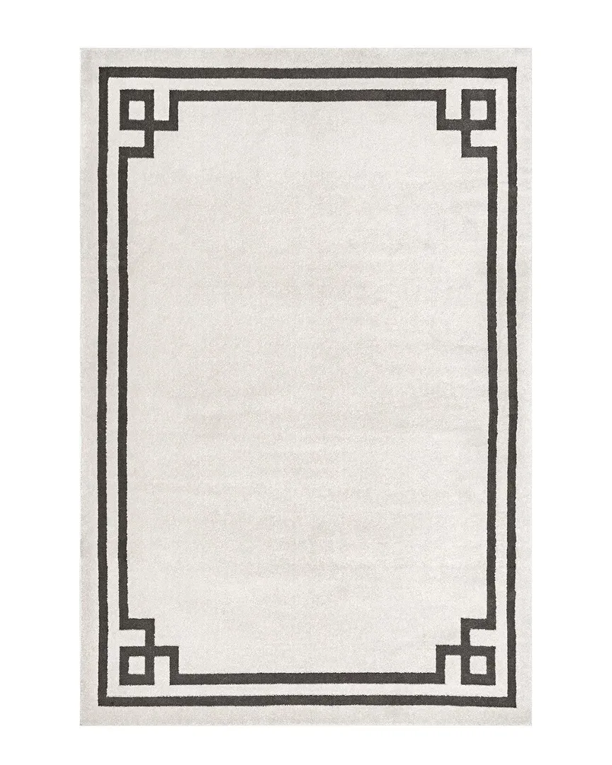 nuLOOM Imani Border Rug - Beige image