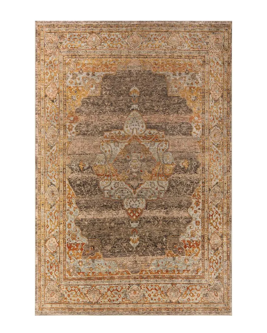 nuLOOM Smart Plus Polyester Rug with SplashGuard - Mustard image
