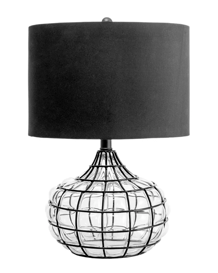 nuLOOM Wire Framed Stasi Table Lamp - Black