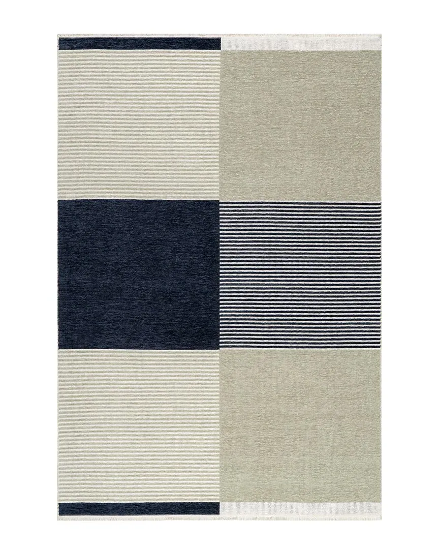 Olivette SuperiorWash Geometric Machine Washable Rug - Multicolor