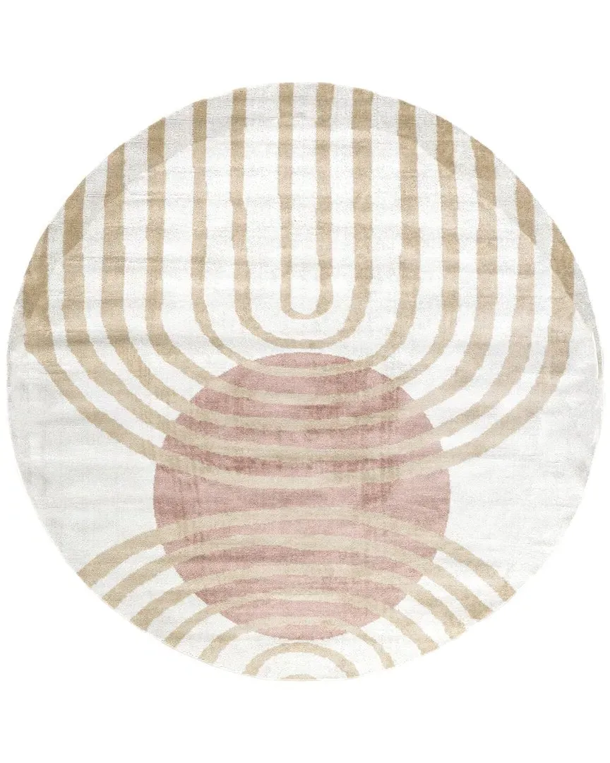 Shandra Abstract Sky Area Rug - Polypropylene image