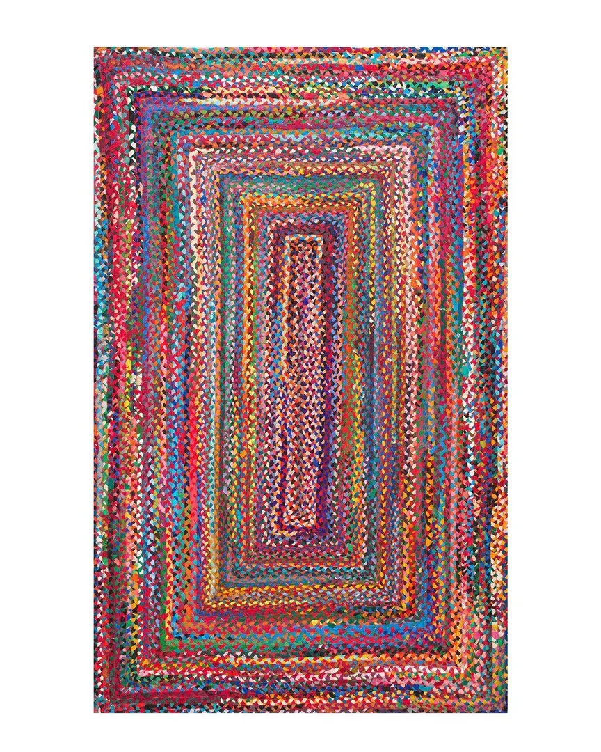 Tammara Hand Braided Rug - Multi, Cotton image