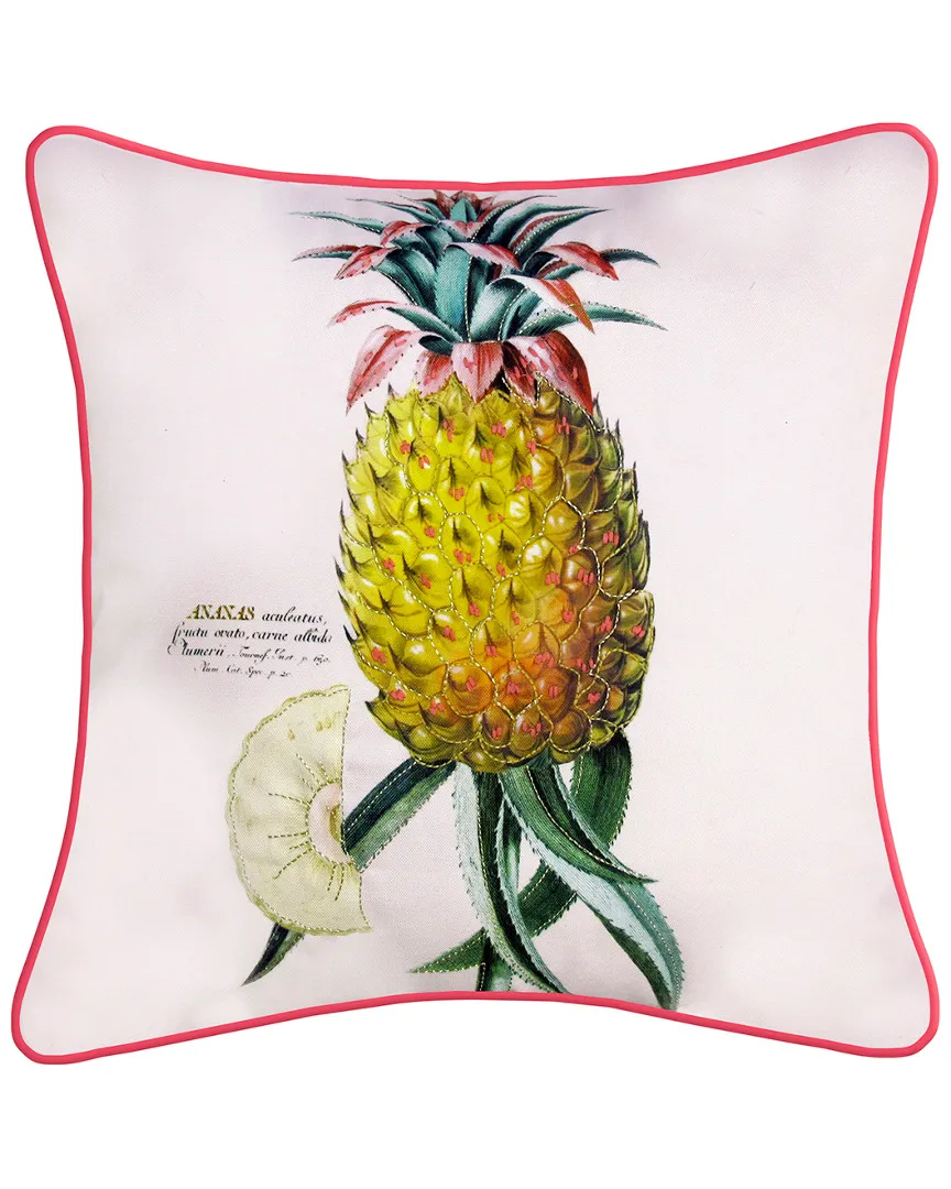 NYBG Pineapple Decorative Pillow - Multi, Polyester image