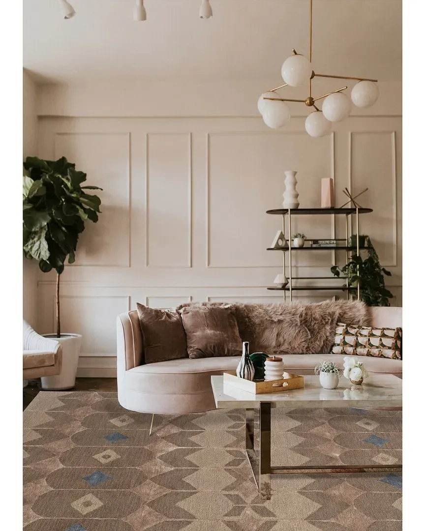 Aero Hand Tufted Wool Rug - Adobe image