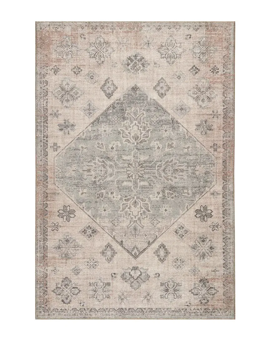 Avalon Diamond Easy Care Rug - Neutral, Polyester