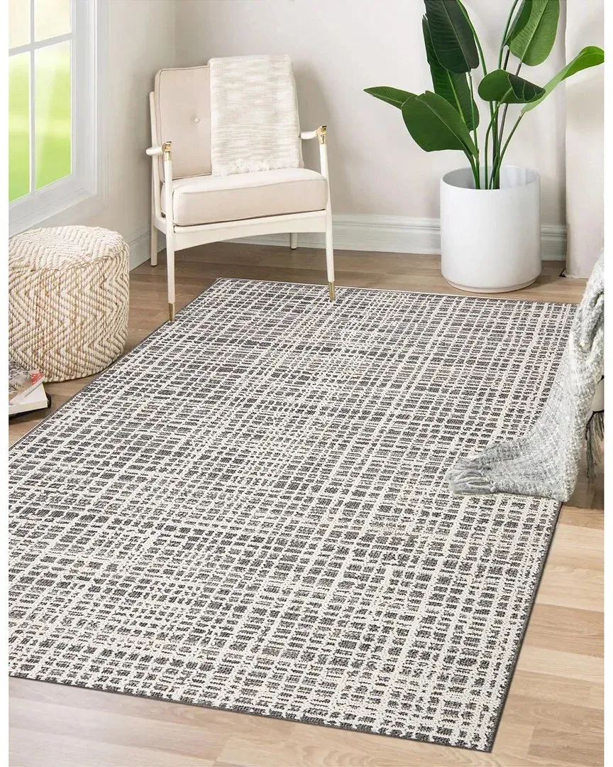 Flatweave Resort Rug - Grey, Polypropylene