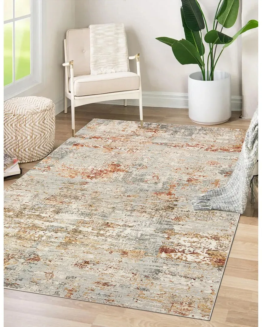 Impressions Landscape Power Loomed Area Rug - Multi, Polyester