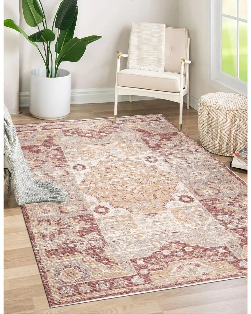 Plaza Flatweave Rug - Brown, Polypropylene