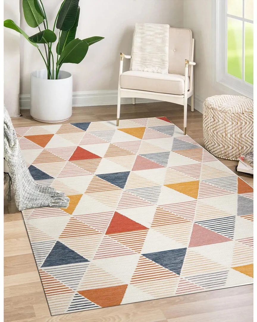Plaza Flatweave Rug - Multi, Polypropylene
