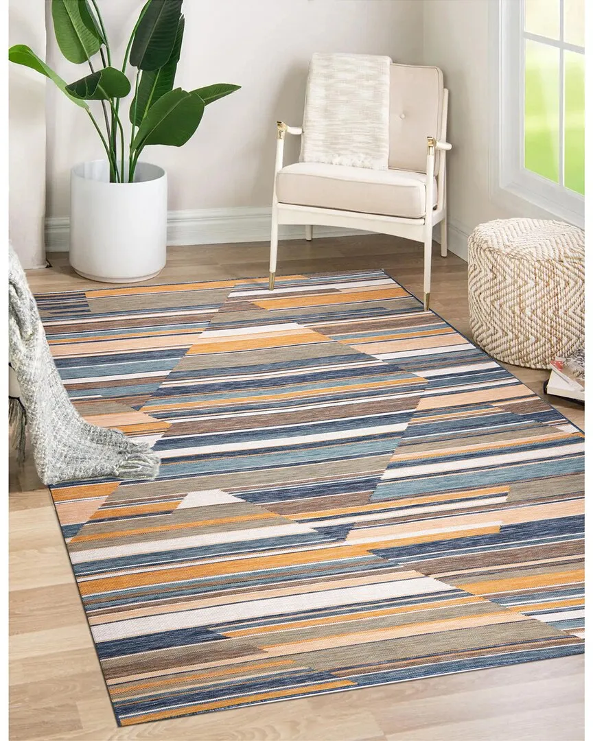 Plaza Flatweave Rug - Multi, Polypropylene