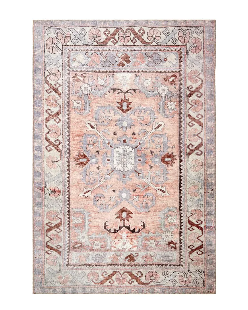 Power Loomed Bergen Rug - Red, Polyester