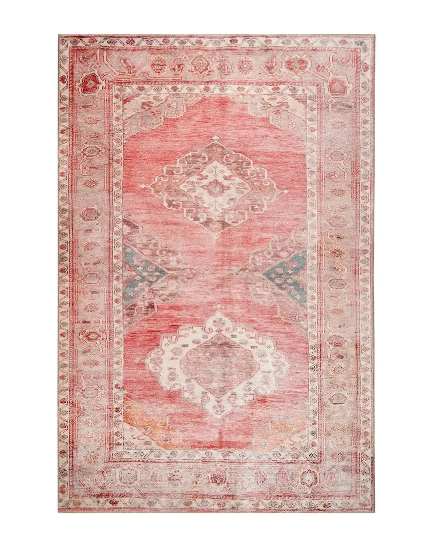 Power Loomed Bergen Rug - Rust, Polyester